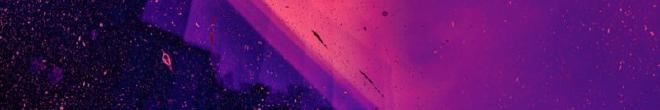 Abstract purple artwork